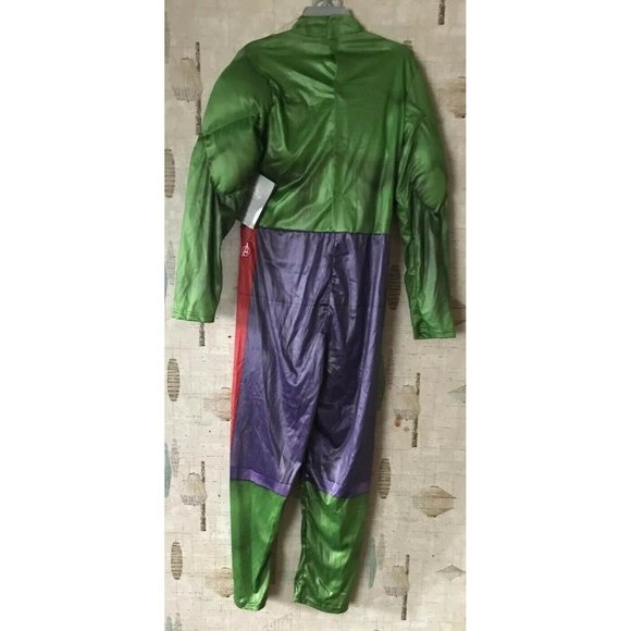 New Disney Store Marvel Incredible Halloween Costume W/Mask & Sounds Sz 13 - Picture 9 of 12